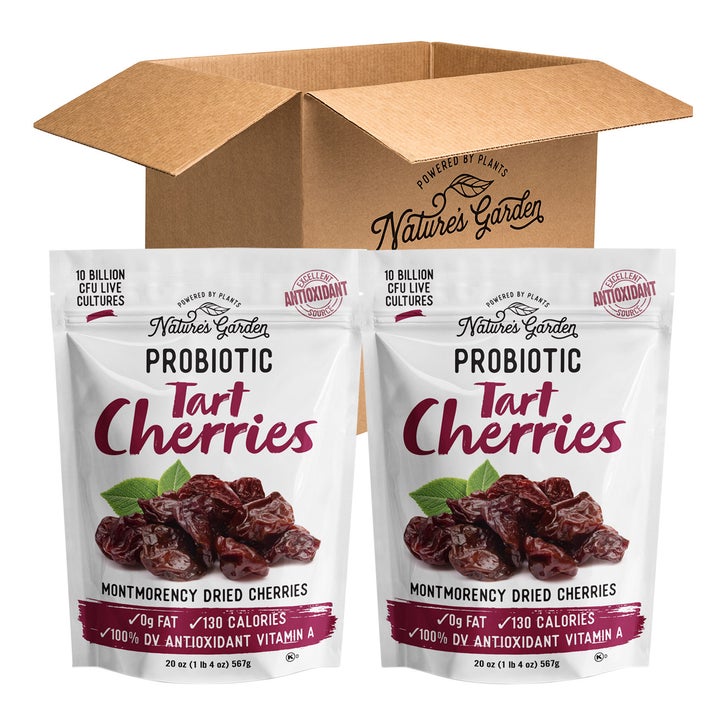 果物 Koscreates Nature's Garden Probiotic Tart Cherries 20 oz 2-pack | Costco