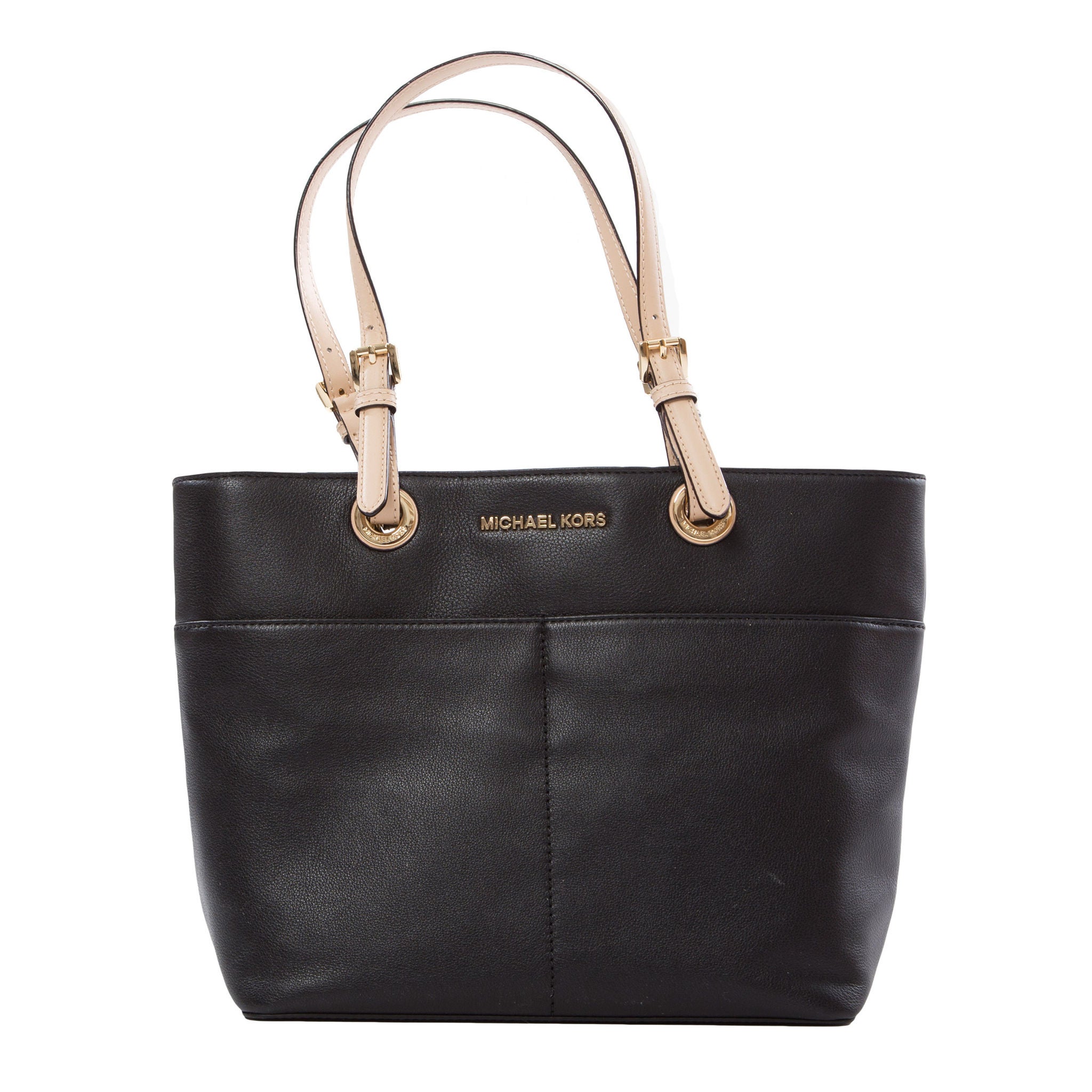 ミコ Michael Kors Bedford Top Zip Pocket Tote Bag, Black | Costco