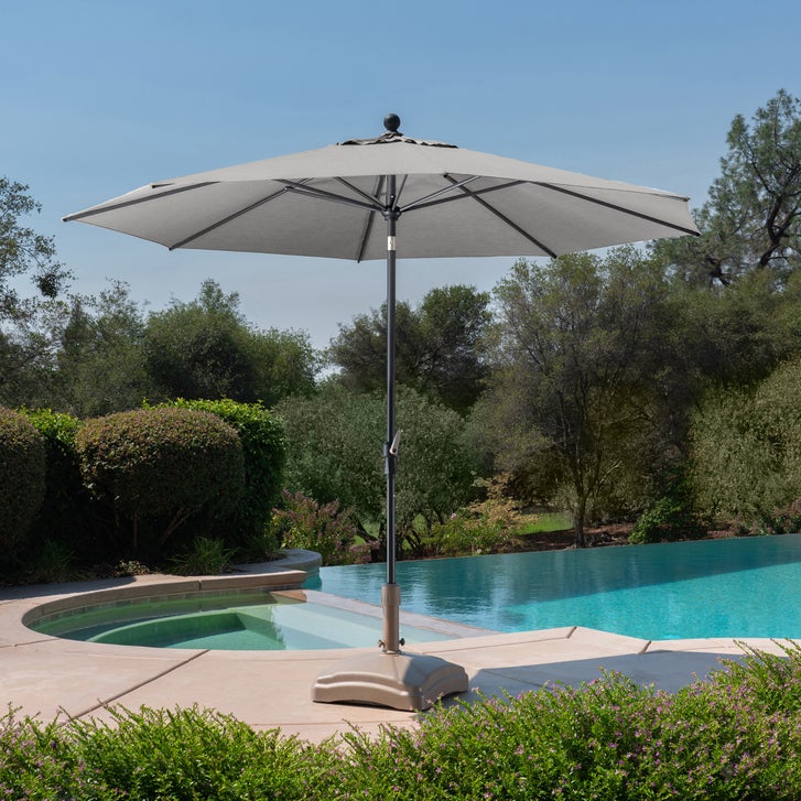 glucksteinhome 10 ft aluminum offset patio umbrella Amazon.com : HOTIME10x10ft Cantilever Umbrella - Upgrade and Intensify - with 360 Rotation and 5 Angles Adjustment Enjoy 79 square feet of shade which means more room between you Weller 10 ft. Offset Cantilever