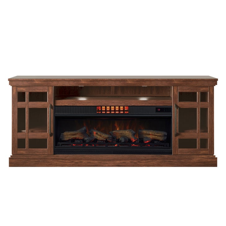 Tresanti Bennson TV Console with ClassicFlame CoolGlow 2-in-1