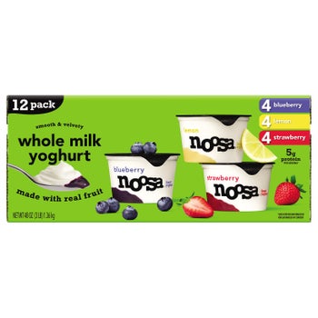 Noosa Yoghurt Variety Pack, 4 oz, 12-count | Costco
