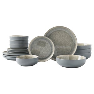 Denmark Stoneware Dinnerware Set, 16-pieces