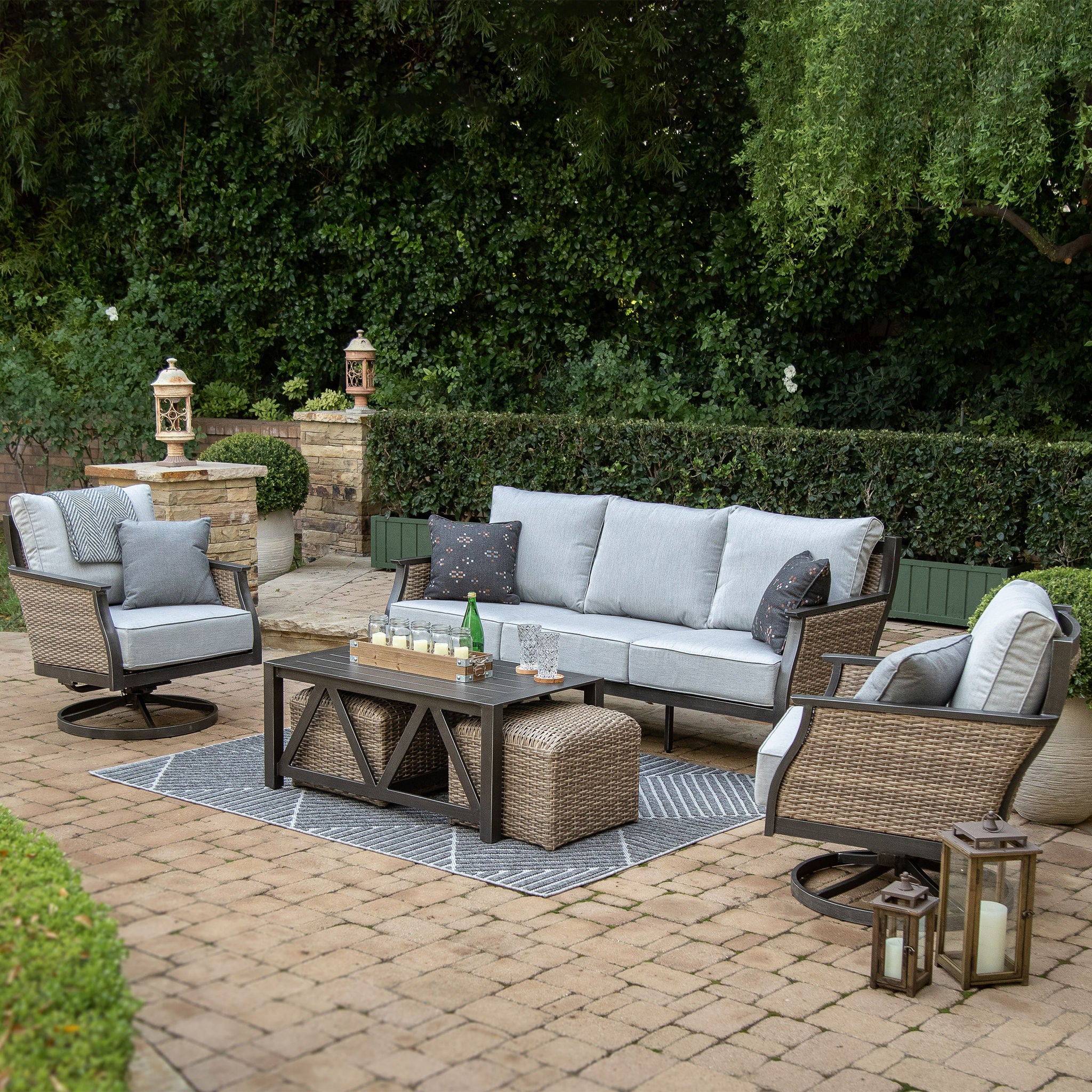 Holbrook 6-piece Conversation Outdoor Patio Set | Costco