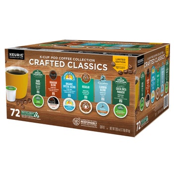 Crafted Classics Coffee K-Cup Pod Variety Pack, 72-count | Costco