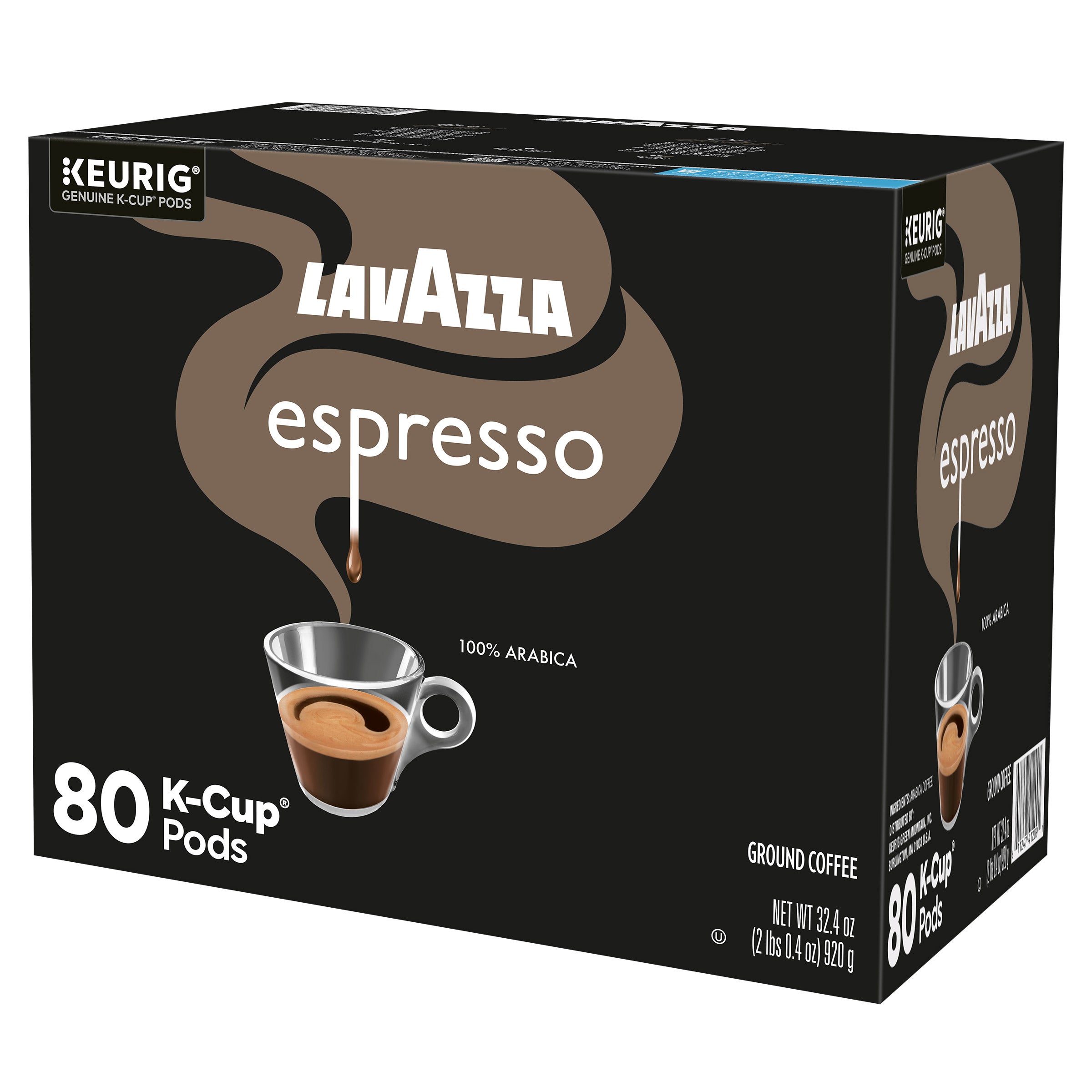 Lavazza Espresso Coffee Medium Roast K-Cup Pod, 80-count | Costco
