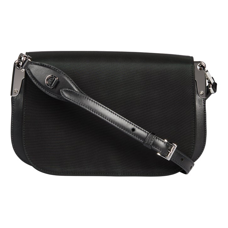 Prada Leather Leather Shoulder Bag, Black | Costco Prada Leather Leather Shoulder Bag, Black | Costco
