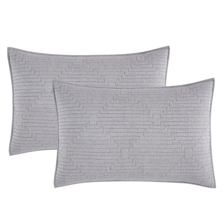 FRYE 4-piece Quilt Set, Ray Chambray | Costco