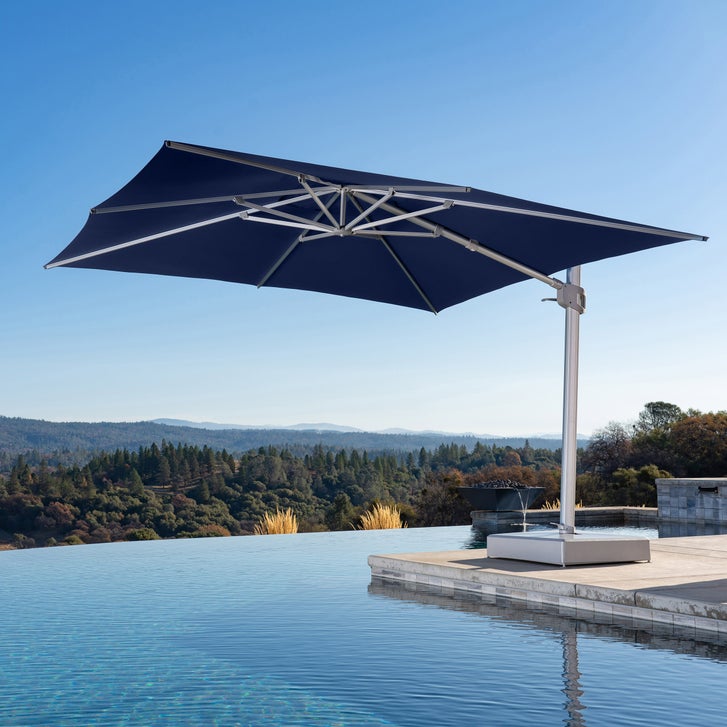 Perfect Original Photos about  Sunvilla 12 Commercial Square Offset Umbrella  as Your HD Pictures