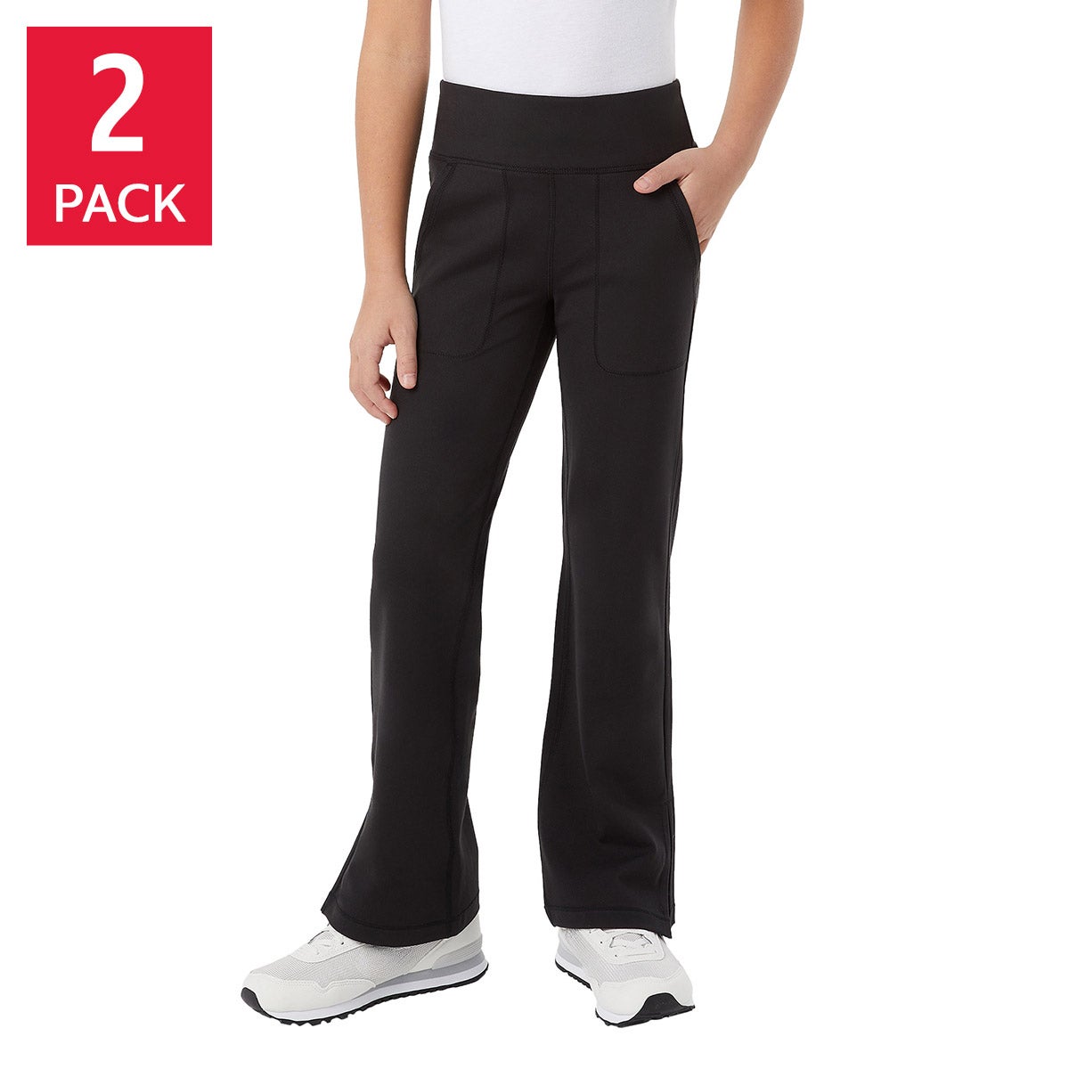 32 DEGREES YOUTH 2PK FLARE PANT