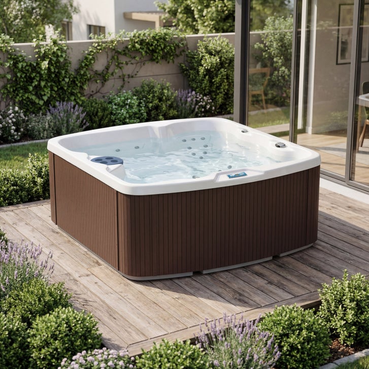 Aquaterra Spas Aryana 45-jet, 5-person Rotomolded Spa | Costco