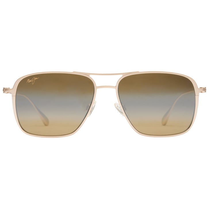 Maui Jim Beaches H541-16A Gold Bronze Brown Polarized Sunglasses