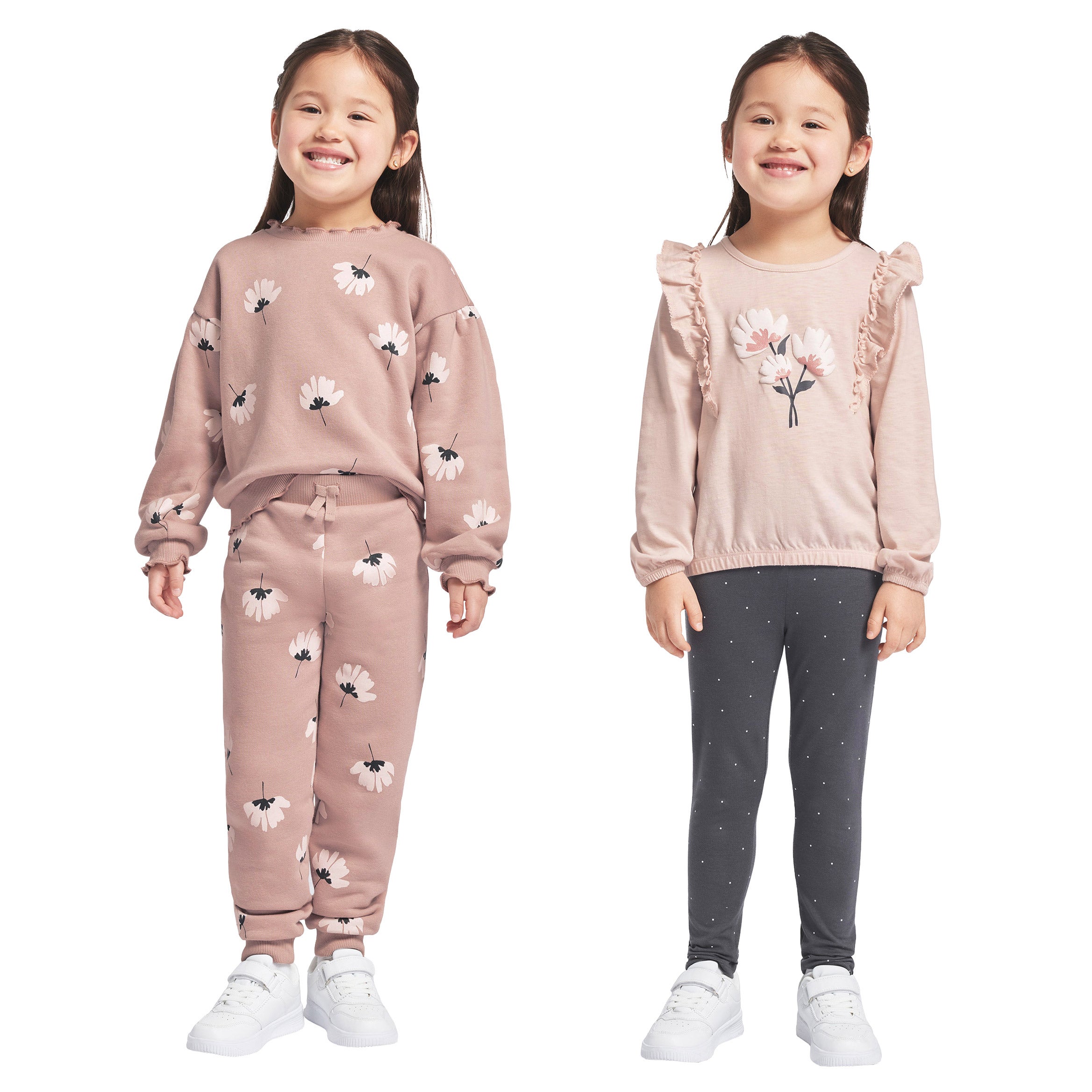 KHQ Kids 4-piece Pink Flower Set | Costco
