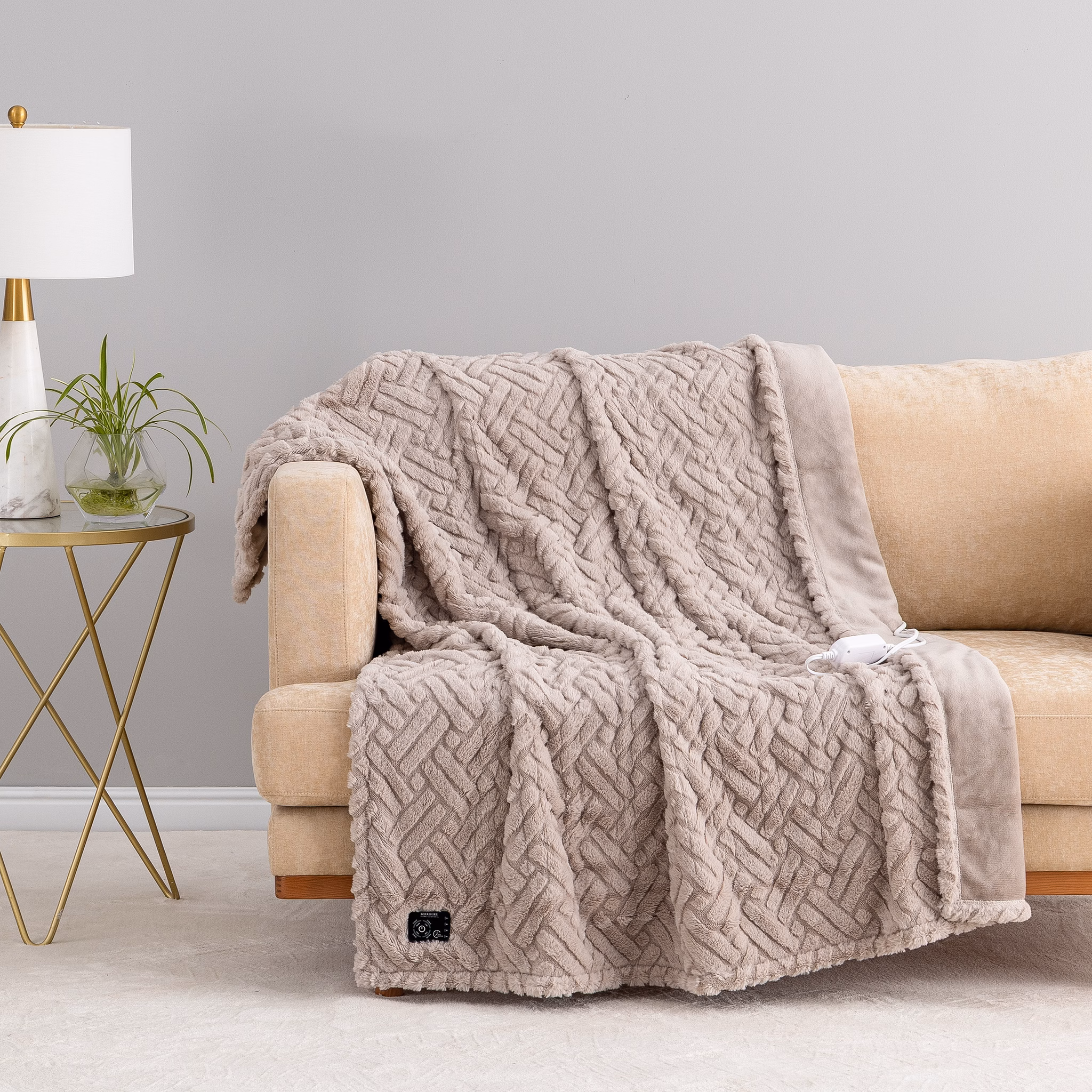 Berkshire heated throw