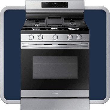 Samsung 6.0 cu. ft. Smart Freestanding GAS Range with No-Preheat Air Fry and Convection