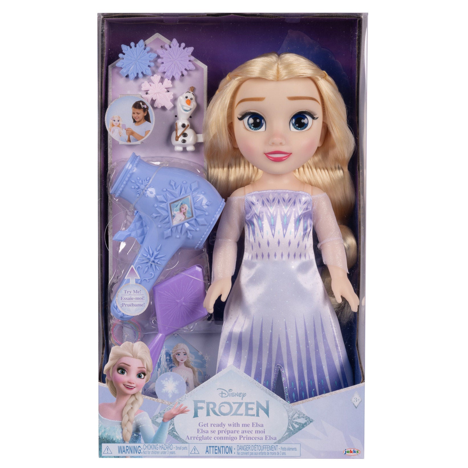 DISNEY LARGE DOLL & HAIR PLAY SET ASSORTMENT