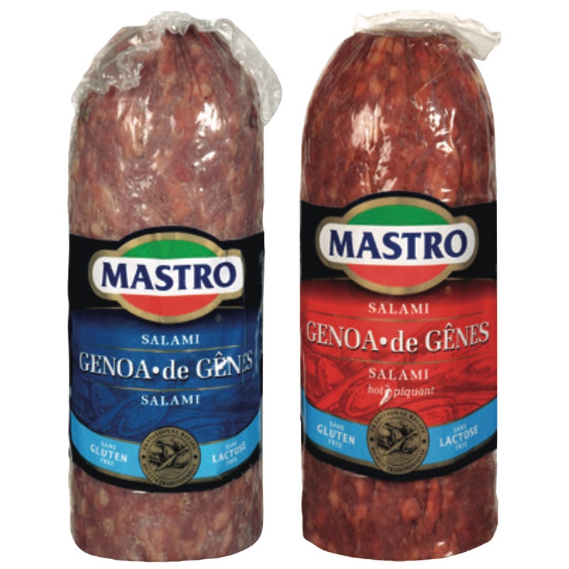 Mastro mild or hot Genoa salami