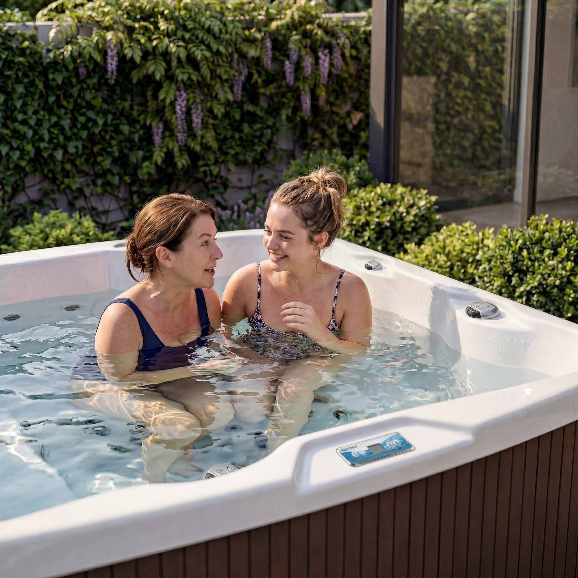 Aquaterra Spas Aryana 45-jet, 5-person Rotomolded Spa | Costco