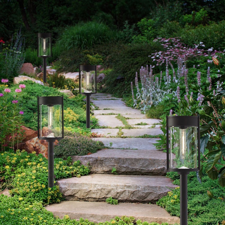 GTX Solar LED Pathway Lights, 4-pack | Costco