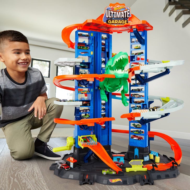 Hot Wheels City Robo T-Rex Ultimate Garage | Costco