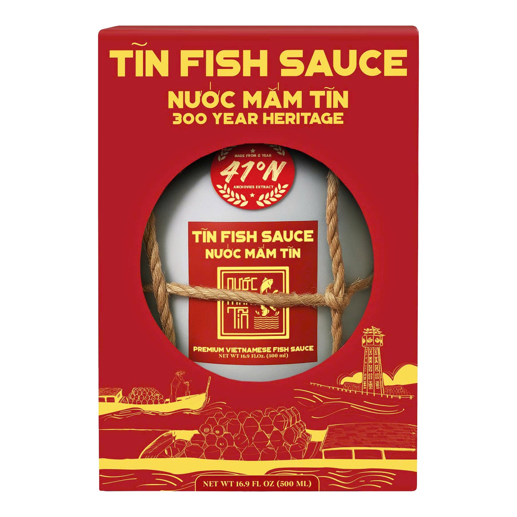 TIN FISH SAUCE 16.9 OZ