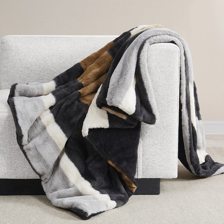 Brooklyn Loom Rugby Stripe Throw | Costco