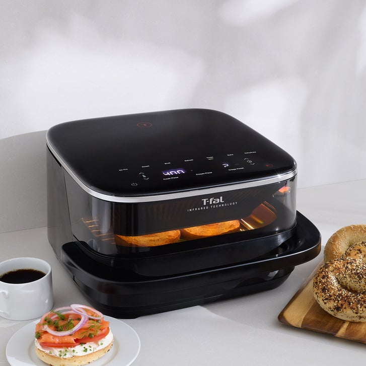 T-fal Surface XXL 6.3 Qt Infrared Air Fryer, 1800W, No Preheat