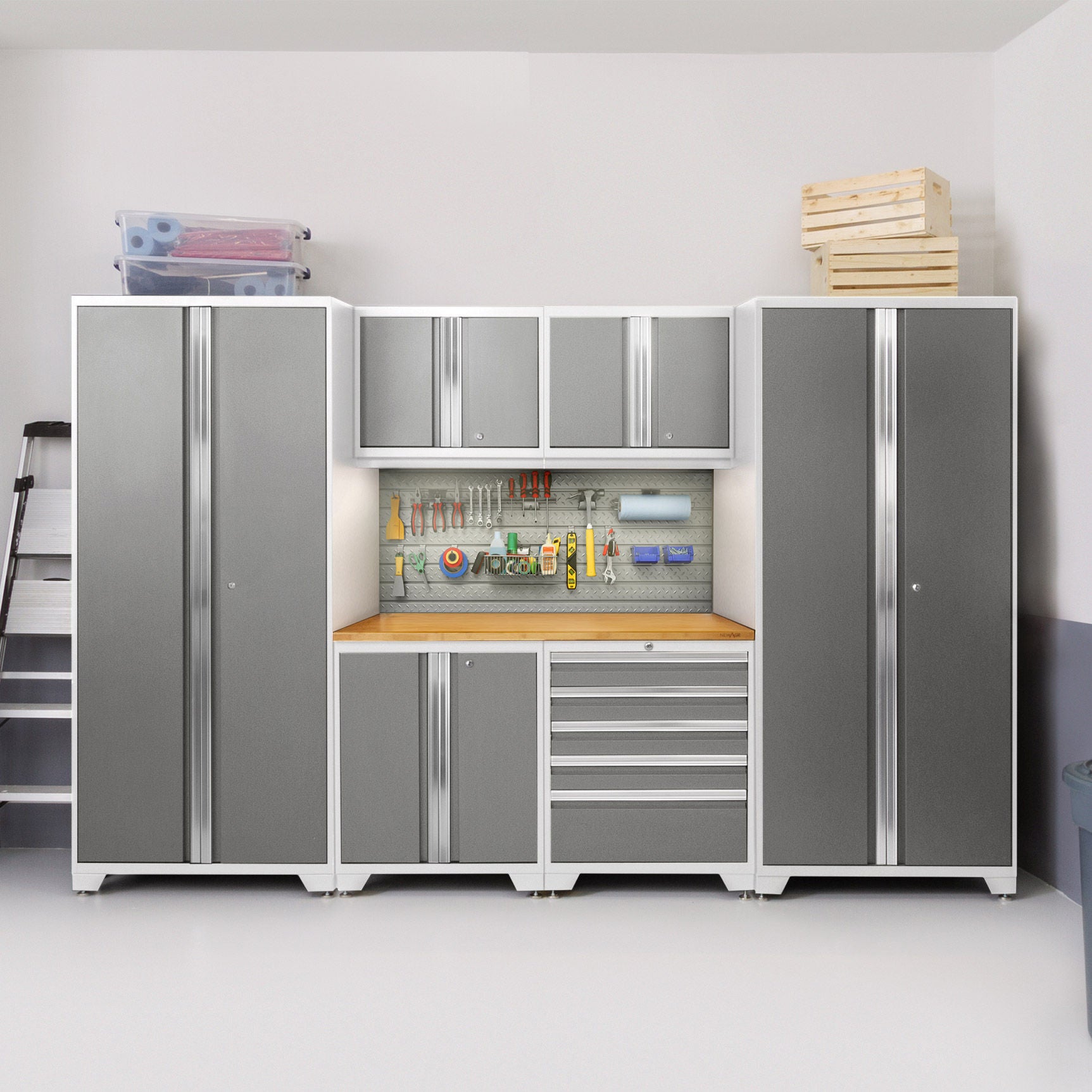 NewAge Products Pro 3.0 Series Storage Cabinet 7-piece Set | Costco