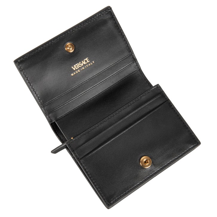 Versace La Medusa Wallet, Black | Costco