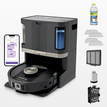 Shark PowerDetect 2-in-1 Robot Vacuum and Mop with NeverTouch Pro Self-Cleaning Base