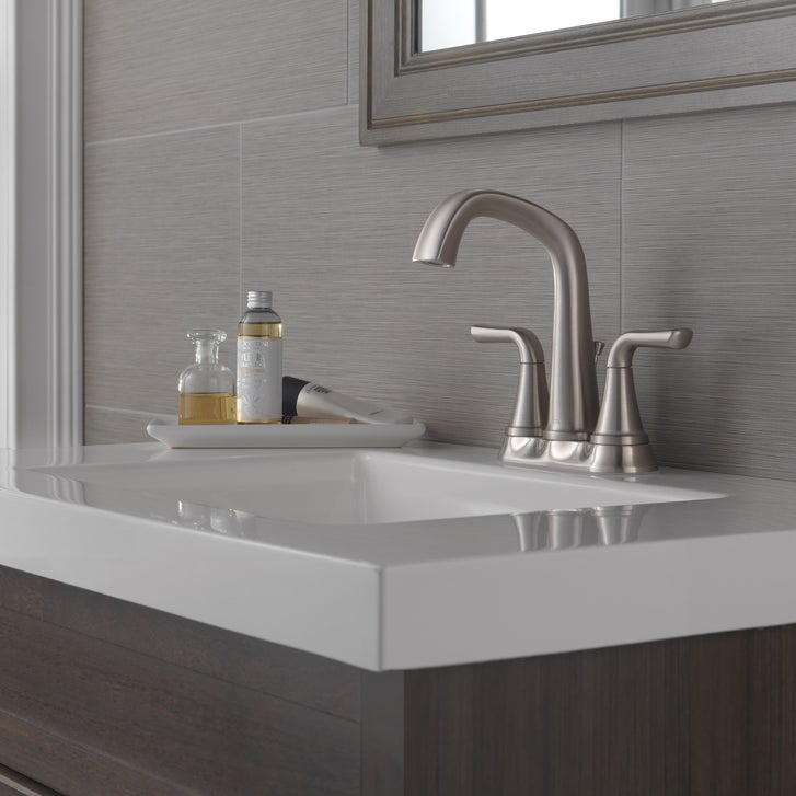 Delta Larkin Two Handle Centerset Bathroom Faucet | Costco