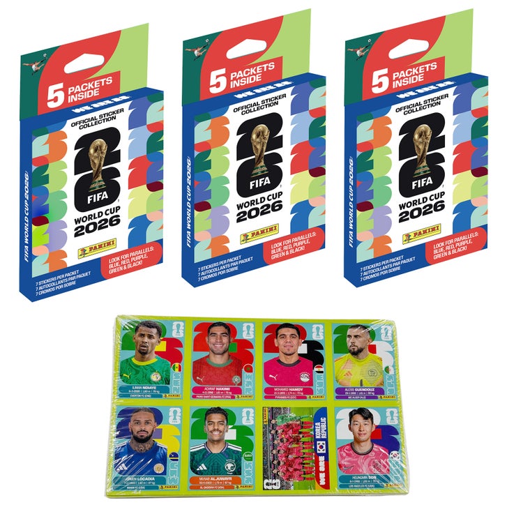 2026 Panini Soccer FIFA World Cup Sticker Bundle | Costco