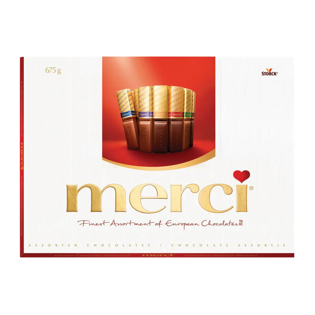 Merci assorted chocolates