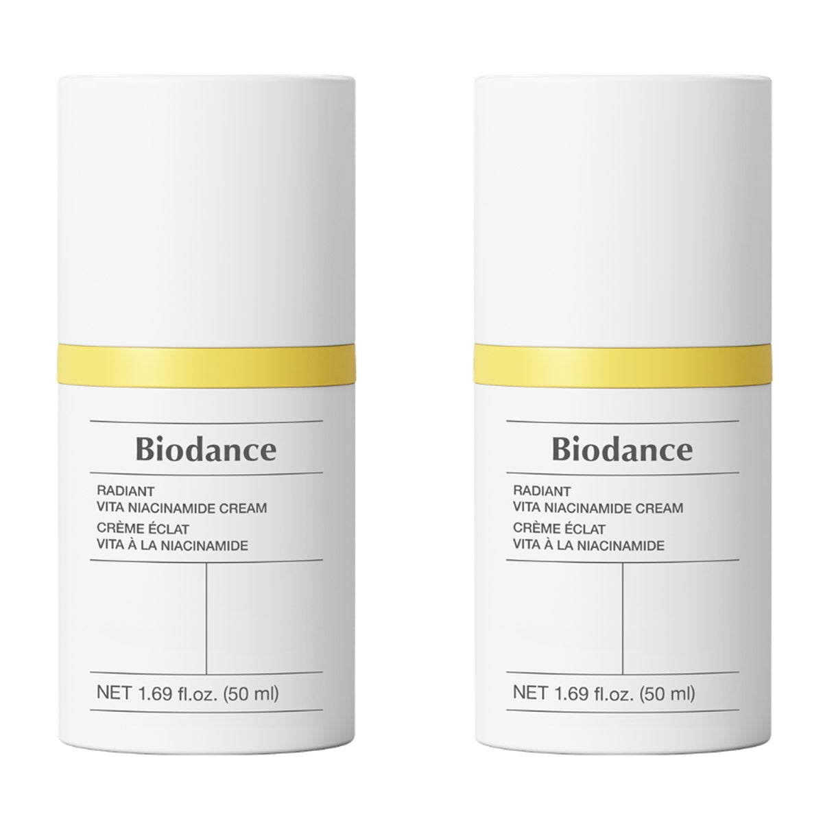 Biodance Radiant Vita Niacinamide Cream, 1.69 fl oz, 2-pack
