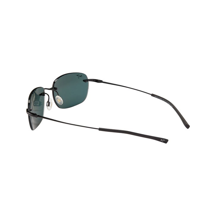 Maui Jim Nanea 332-02 Black Gloss Polarized Sunglasses, Neutral