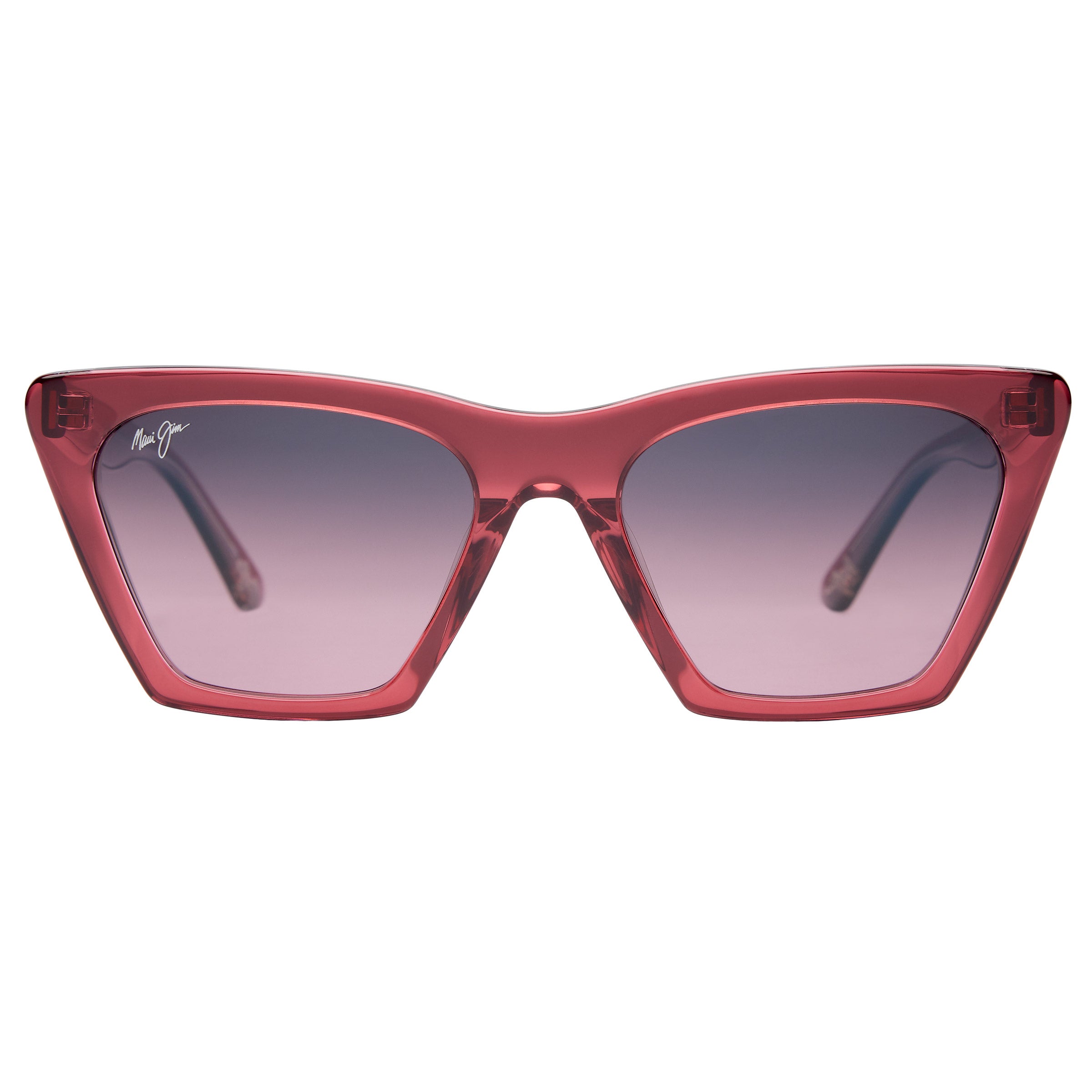 Maui Jim Kini Kini RS849-52C Raspberry with Crystal Maui  display picture 2