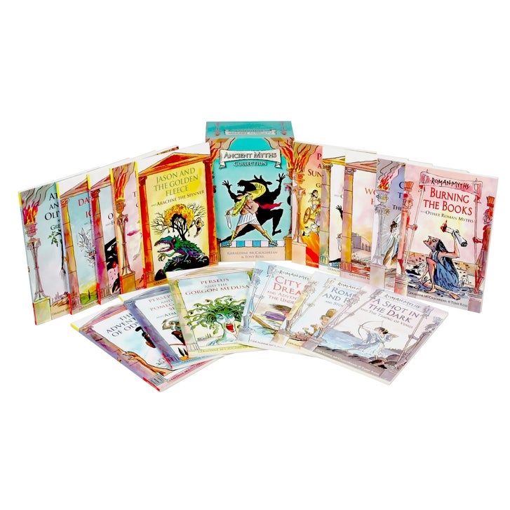 Ancient Myths Collection: 16 Book Box Set by Geraldine McCaughrean