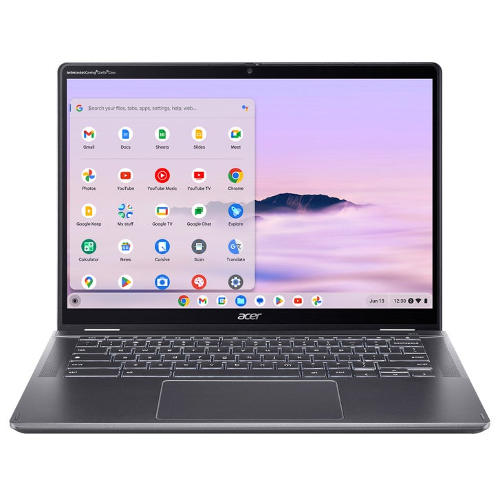 Acer Chromebook Plus Spin 514 — 14” Laptop with Google AI — Intel
