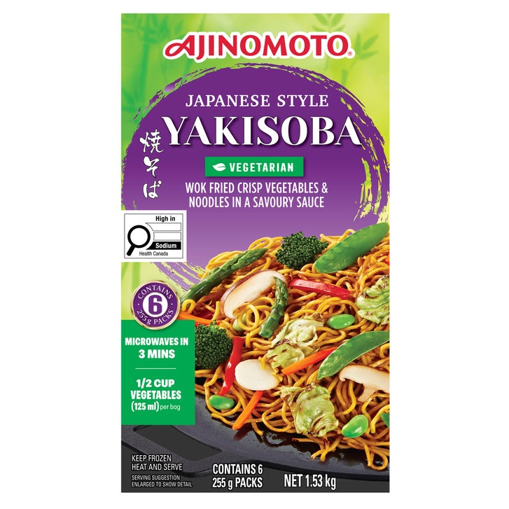Ajinomoto Japanese Style Yakisoba, 6 x 255 g | Costco