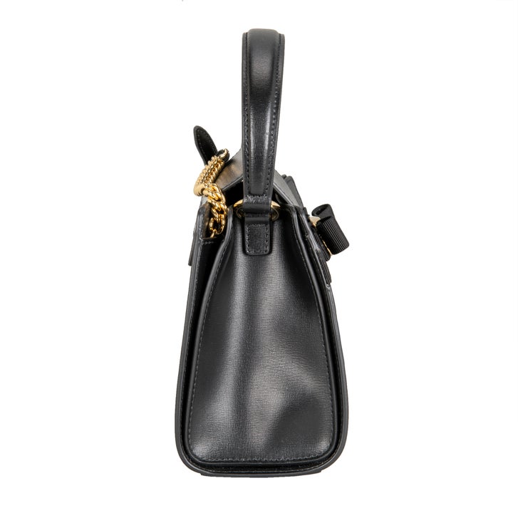 Ferragamo Vara Top Handle Bag Nero, Black | Costco