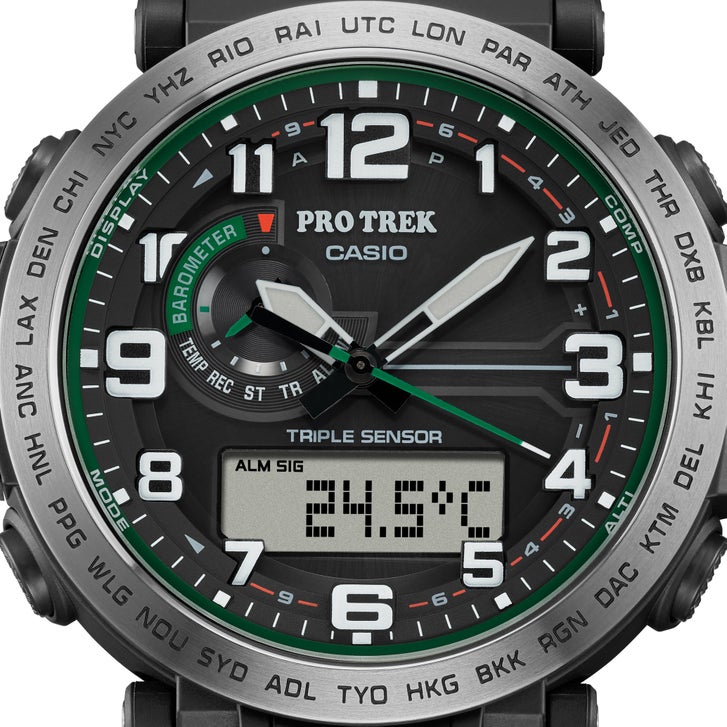 Casio Pro Trek Men's Quartz Watch, 51.5mm | Costco