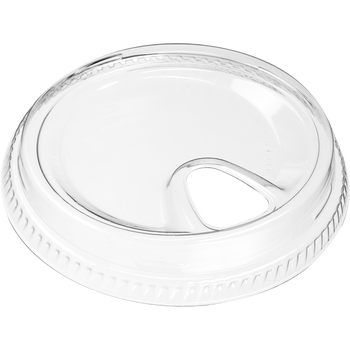 Fabri-Kal Clear PET Cold Cup Sip Lids, 12-24 oz, 1000 ct