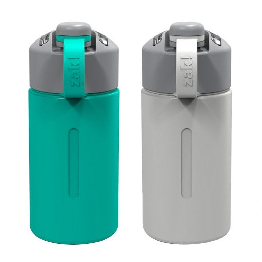 Zak Designs Genesis Versa Stainless Steel Water Bottle 2-pack with