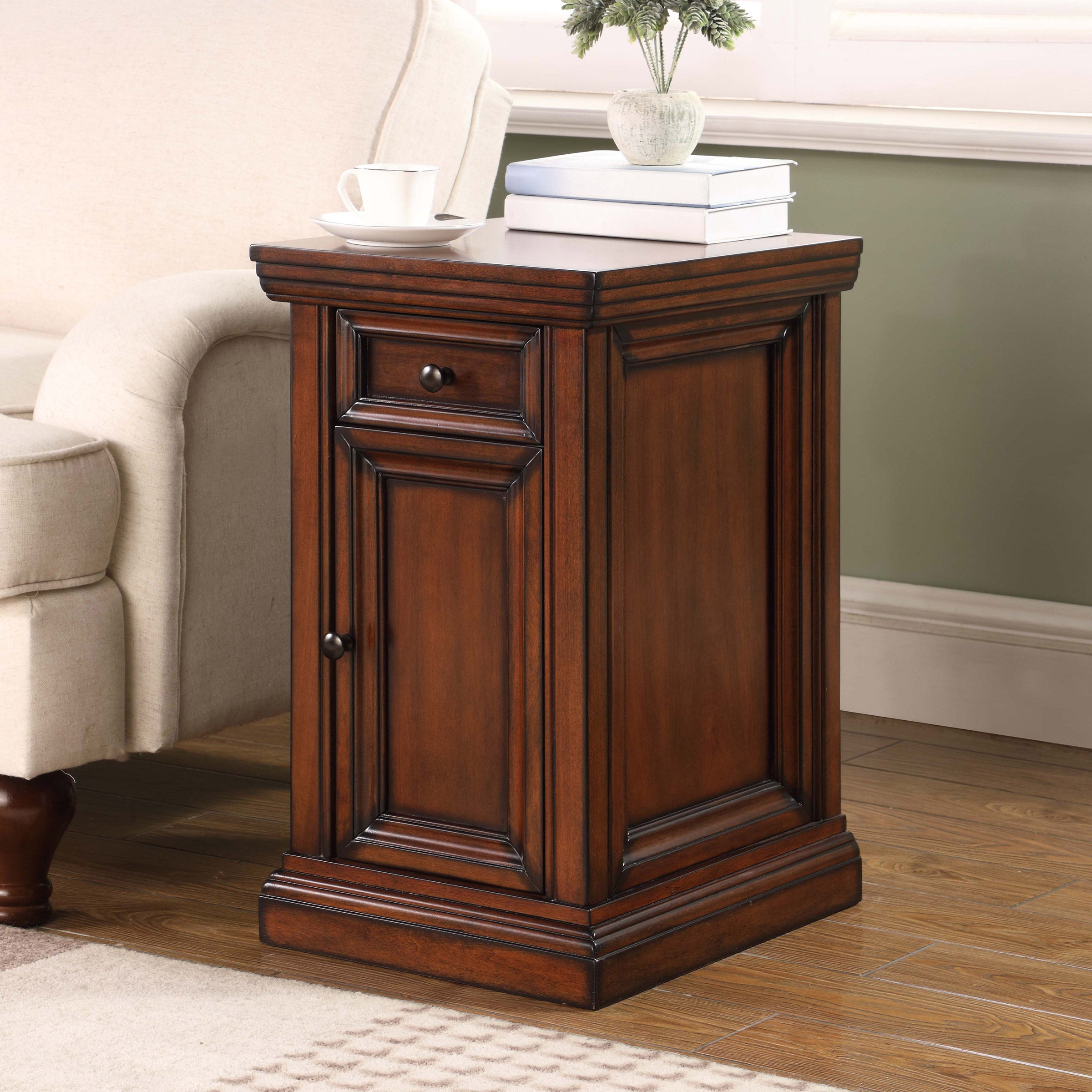 Chairside Table with Power | Costco