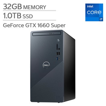 Dell Inspiron Desktop - 13th Gen Intel Core i7-13700 - GeForce GTX