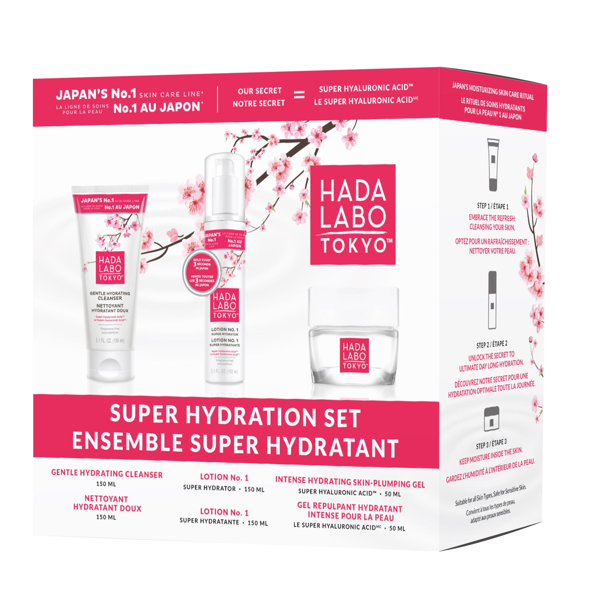 HADA Holoholo 170g 2本セット Hada Labo Tokyo Super Hydration Set | Costco