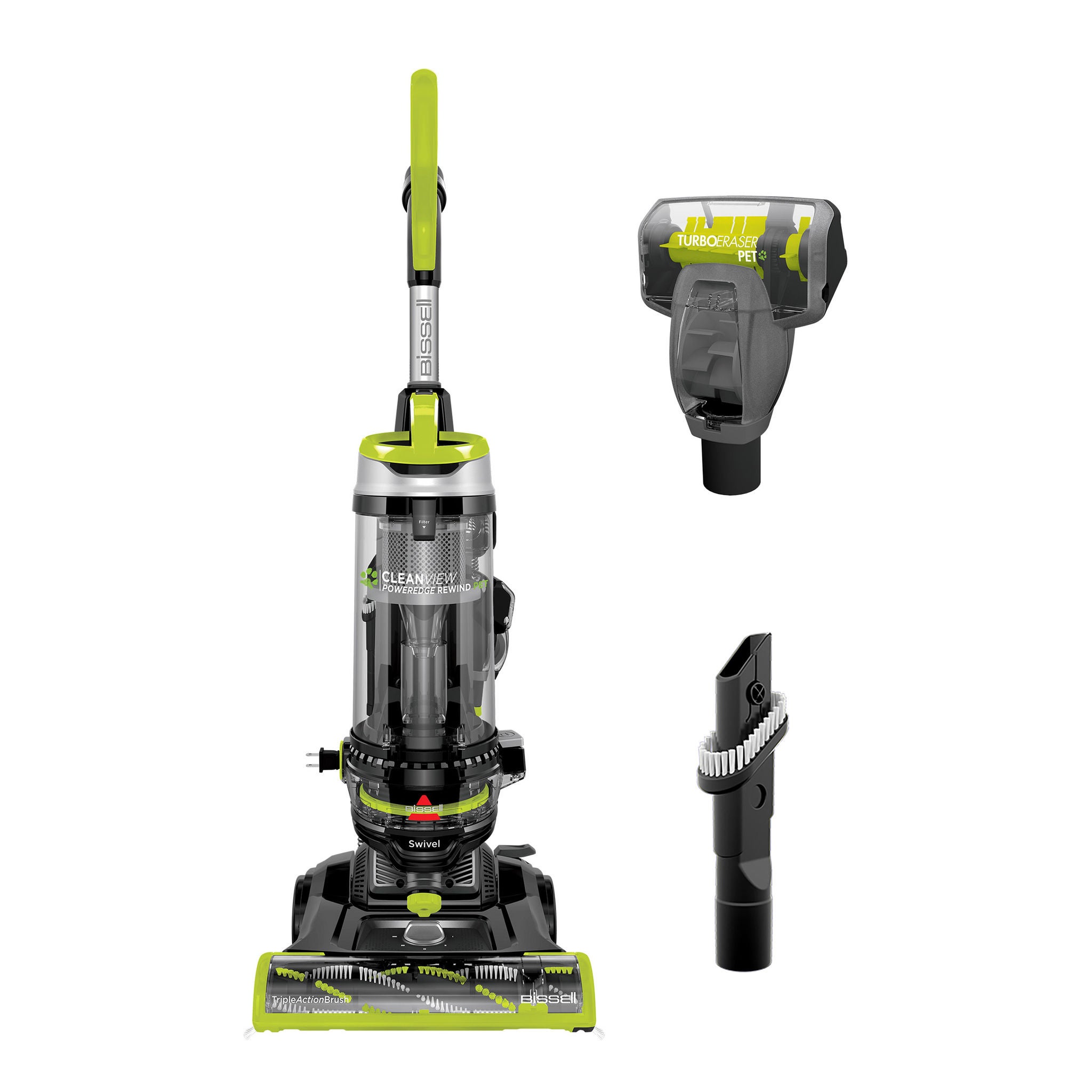 BISSELL Cleanview PowerEdge Rewind Pet Upright Vacuum | Costco