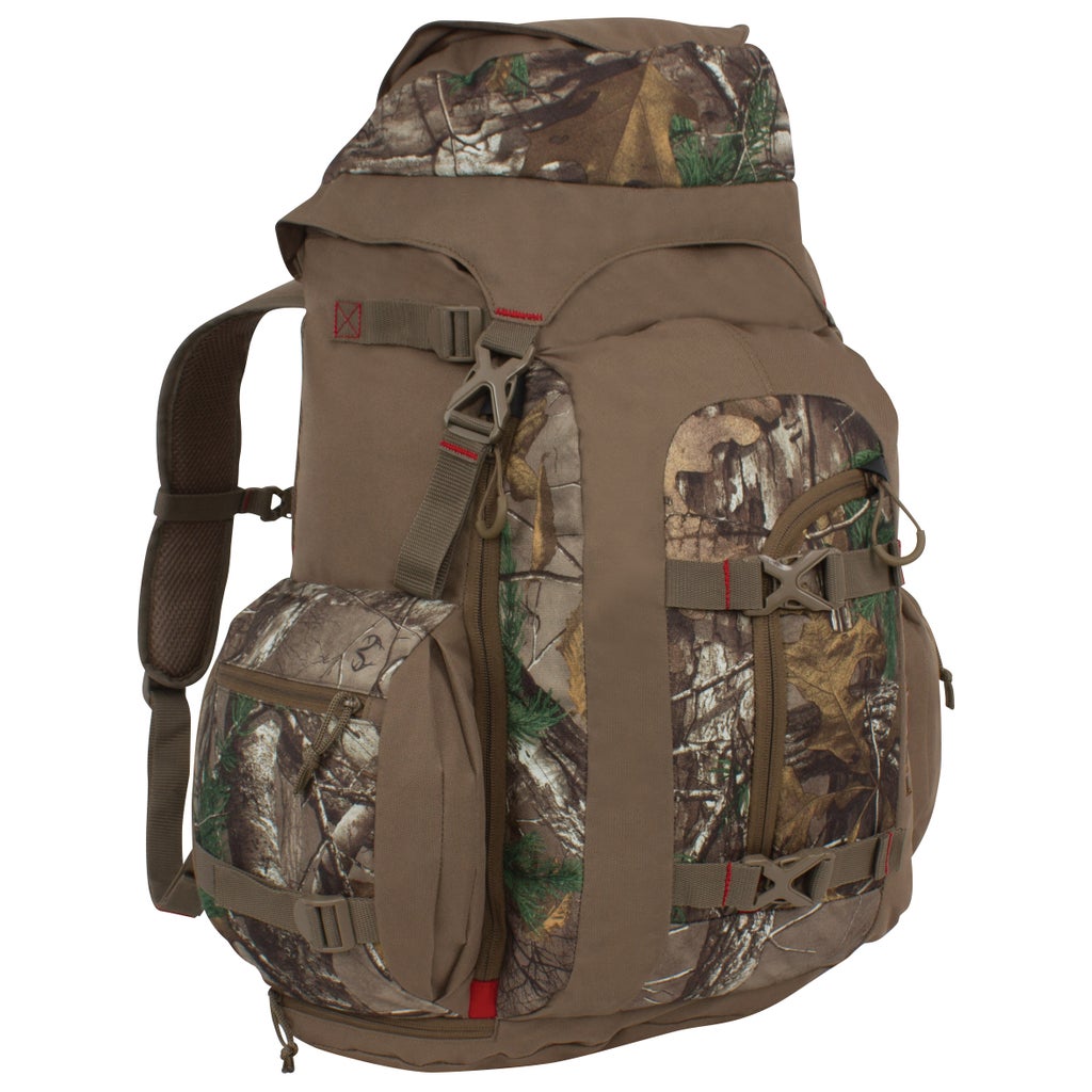 fieldline camo mini-backpack Matador Backpack (Mossy Oak DNA) This camo backpack measures 14 inches by 19 inches by 8 inches Fieldline Camo Hunting Backpack Outdoor