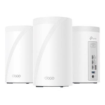 TP-Link Deco 7 Pro BE13000 Tri-Band Wi-Fi 7 Whole Home Mesh Router System, 3-Pack $359.99 free shipping Costco.com