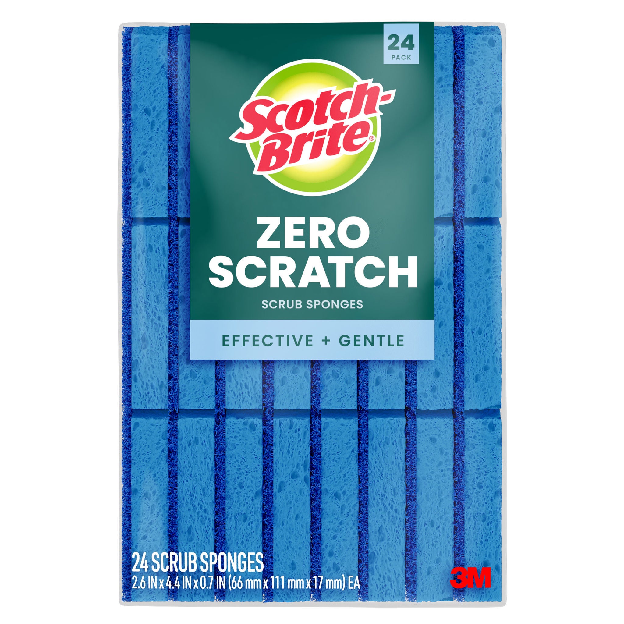 Scotch-Brite® Zero Scratch Scrub Sponges