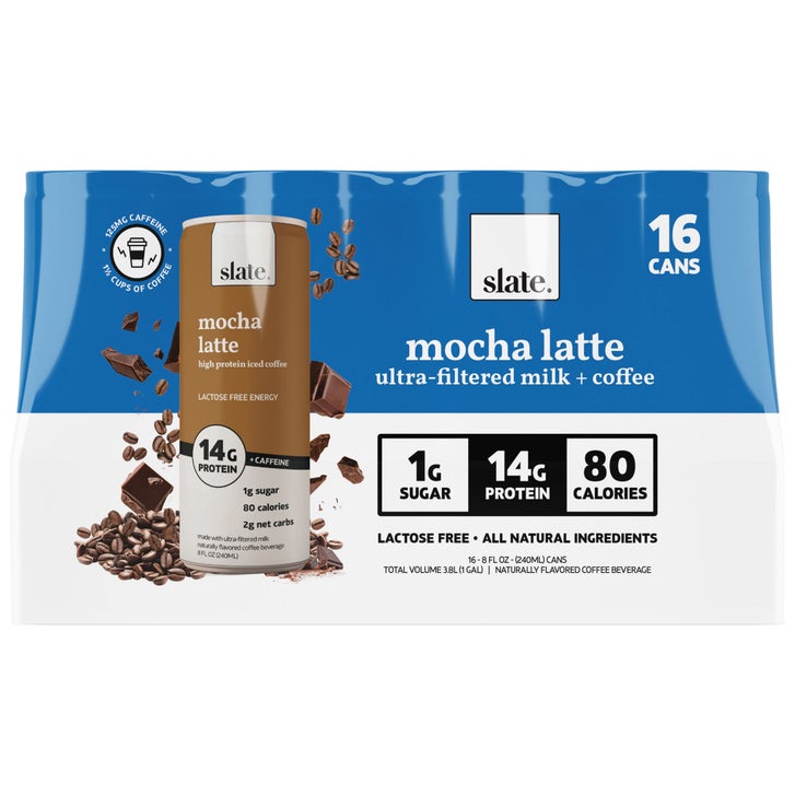 ①　ココアモカチーノ Slate Mocha Latte Coffee, 8 fl oz, 16-count | Costco